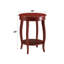 Table d'appoint ACME Aberta, rouge-61081005