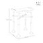 Adjustable 'u' Seat Shower Stool – Comfortable Padded Bath Chair For Seniors-607108299