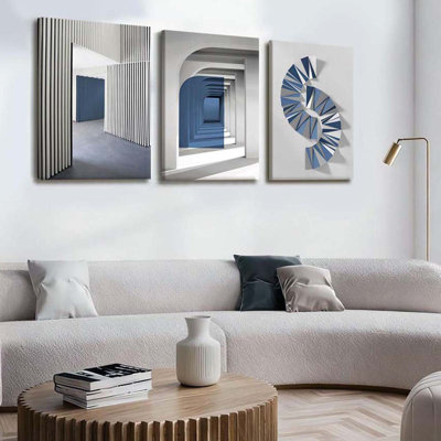 3 Piece Wrapped Canvas Print