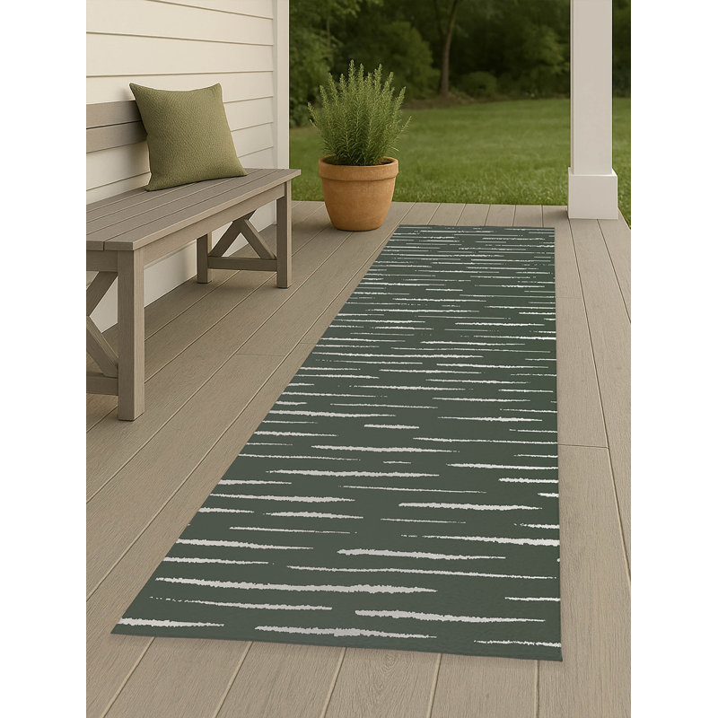 Lak Non-Slip Outdoor Rug, Runner 2'6" x 8'