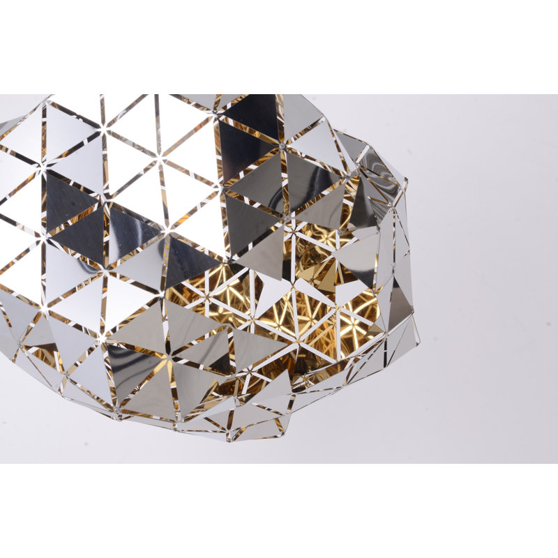Lustre géométrique 2 lumières unique/statement Lovica