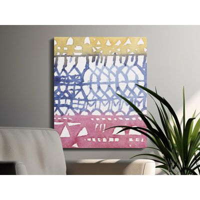 Hanner 1 Piece Wrapped Canvas Wall Art Set