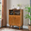 Armoire à vin avec porte-verre et support à vin