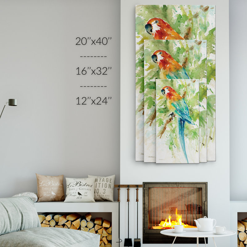 «Island Beauty II», reproduction sur toile tendue, H 20 po x l 40 po x P 1,5 po