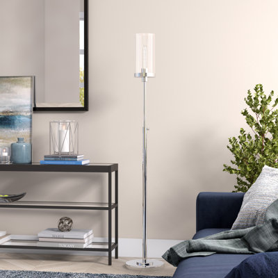 Frieda 54.5'' Torchiere Floor Lamp