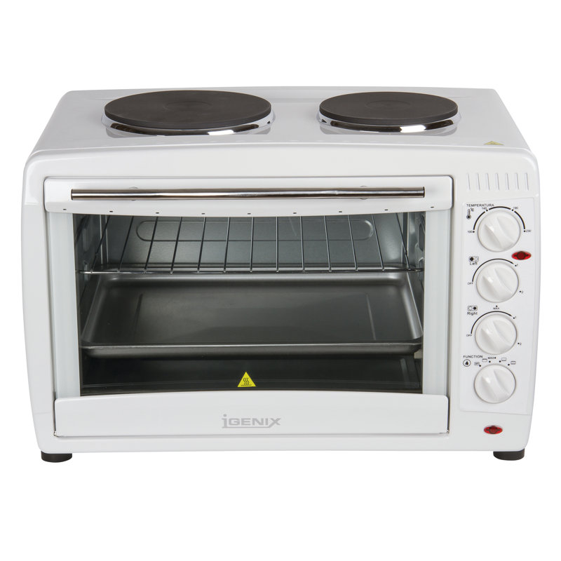 Igenix 45L Electric Mini Oven Double Hotplates