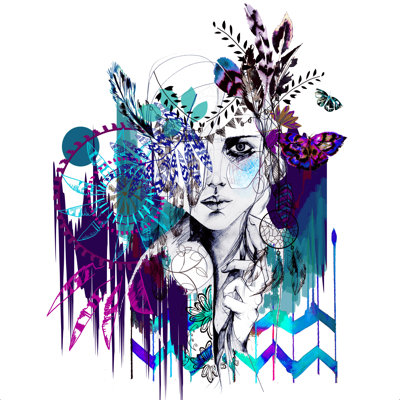 " Holly Sharpe Tribal Girl Colourway "