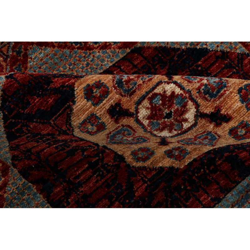 Hand-Knotted High-Quality Light Blue Area Rug