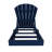 77.6" Long Outdoor All-Weather Poly Reclining Single Chaise-1478421923