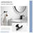 Stainless Steel Bathroom Double Mounting Robe Hook-63808228