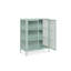 Aumya Steel Modern Storage Unit Accent Chest