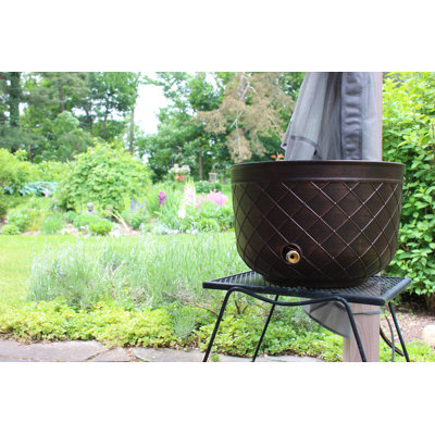 100’ Resin Garden Hose Hider – Copper Finish