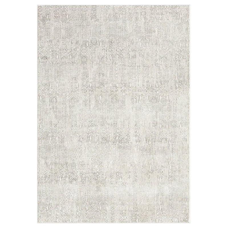 Tapis en polyester tissé à la machine Buket Southwestern, Rectangle 8 pi 10 po x 12 pi