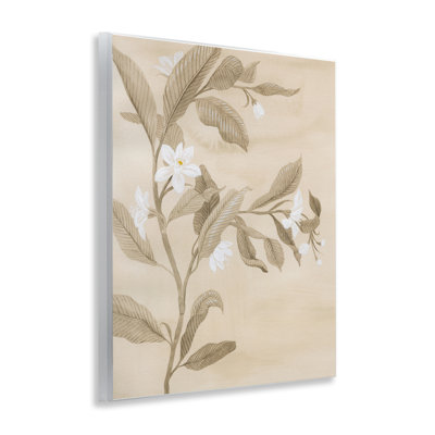  Traditional White Daffodils Wall Plaque Art by Grace Popp