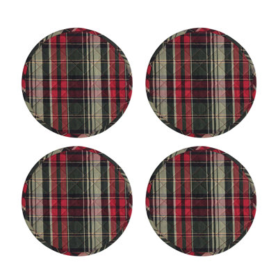 Gracie Oaks Jack Frost Quilted Placemat Set of 4