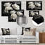 Monochromes en noir et blanc Roses Bloom II - Roses, art mural-1949004845-2053653210