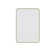 Trinity 22 in. x 32 in. Rectangle Radius Mirror