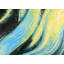 Toile encadrée «Wavy Magical» - formes bleues | Décoration intérieure