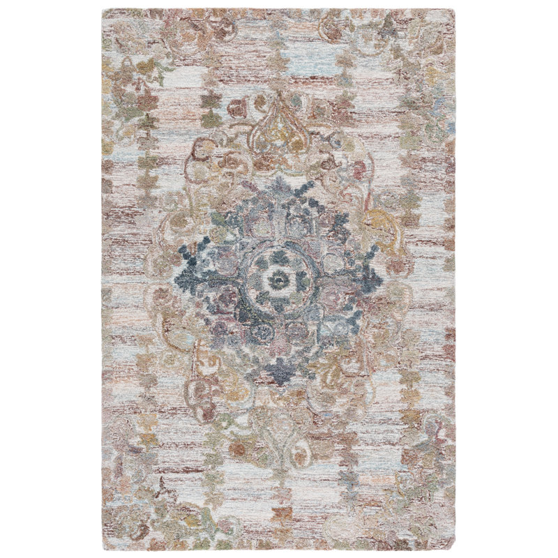 Marquee 104 Hand Tufted Performance Oriental Rug, Rectangle 4' x 6'