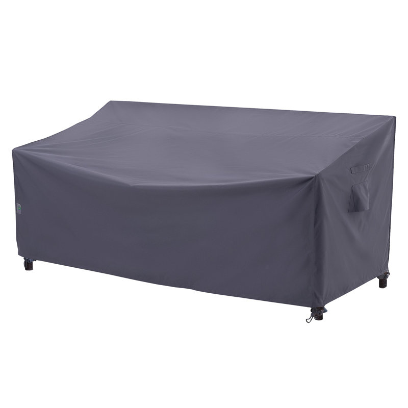 Premium Waterproof Outdoor Patio Sofa Cover: Latest Rip-Stop Fabric, 3-Year Warranty, Gray, 36"H x 87" W x 39" D