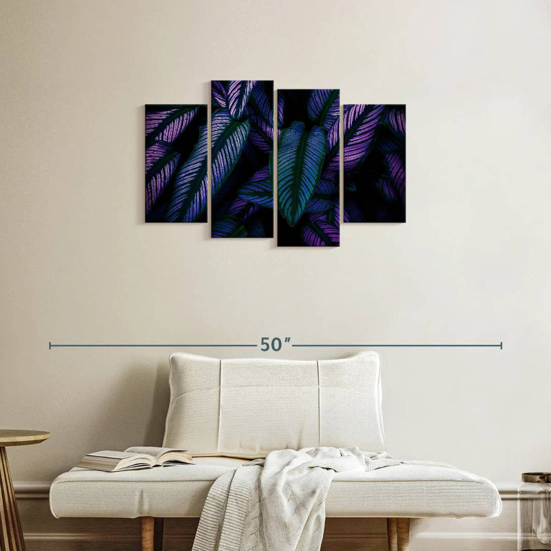 Feuilles Harnek fluorescentes, H 22 po x l 36 po