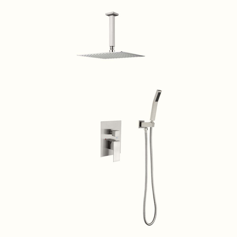 Système de douche complet avec valve brute