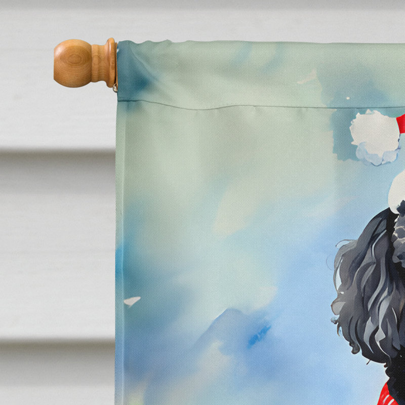 Double Sided Polyester Christmas, 40" H x 28" W