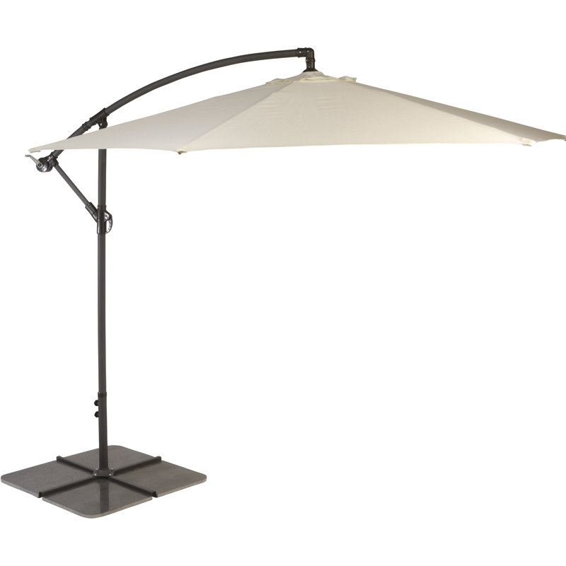 Amiya 300cm Cantilever Parasol, Natural
