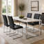Ensemble de 4 chaises de salle à manger rembourrées Vesta-2092105367-2092105450-2105977206