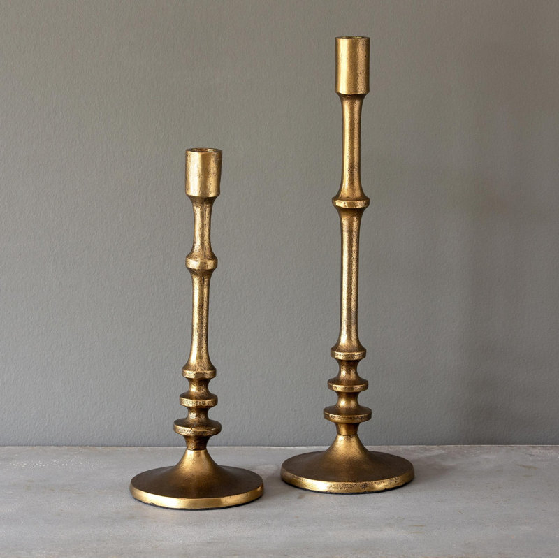 Southern Classic Candlestick, 12.25" H x 4.5" W x 4.5" D