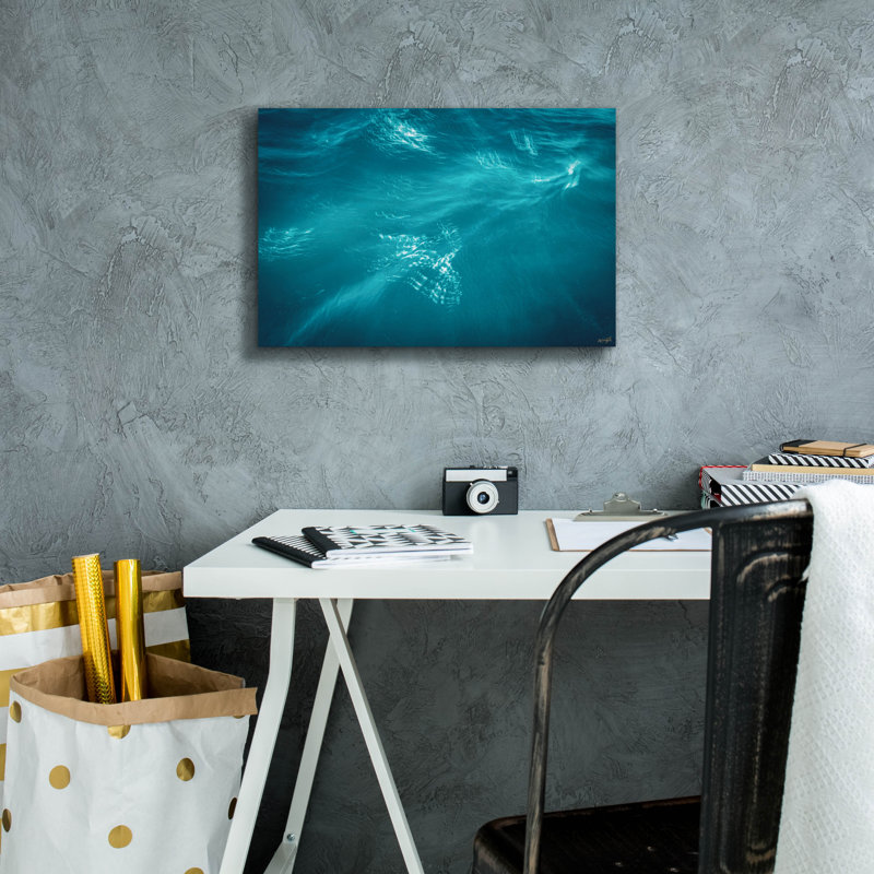  «Water and Light 1» par Life BeautifuLEE, art mural sur toile, 18 po x 12 po, H 12 po x l 18 po