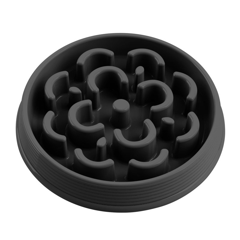 Mangeoire lente en polypropylène Slow Chow Medallion, 3 oz