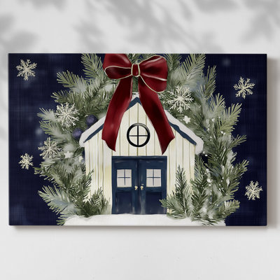 Christmas Holiday Art III- Gallery Wrapped Canvas-CLXVI