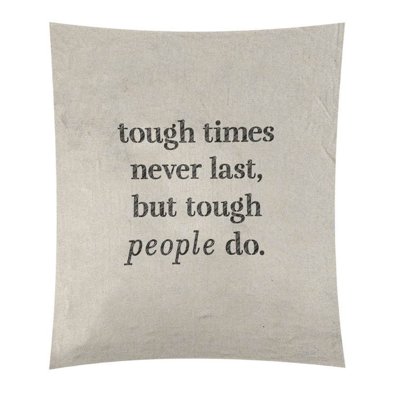 Tapisserie en polyester rigide times, H 27,5 po x l 37,5 po, Blanc / Noir