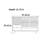 Modern minimalist large-capacity storage sideboard