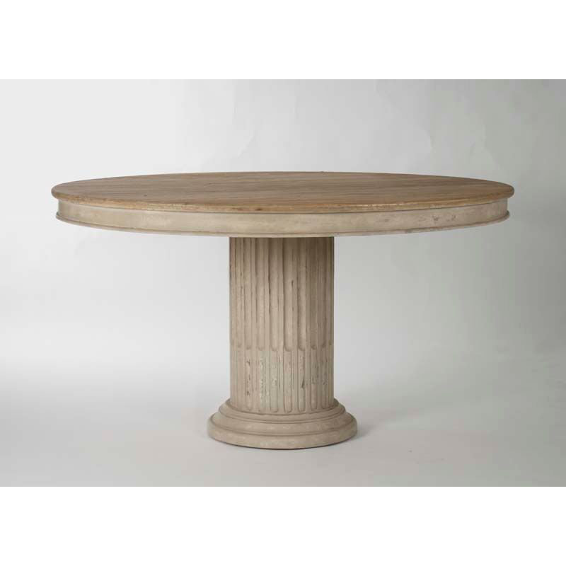 Montpellier Round Pine Wood Dining Table