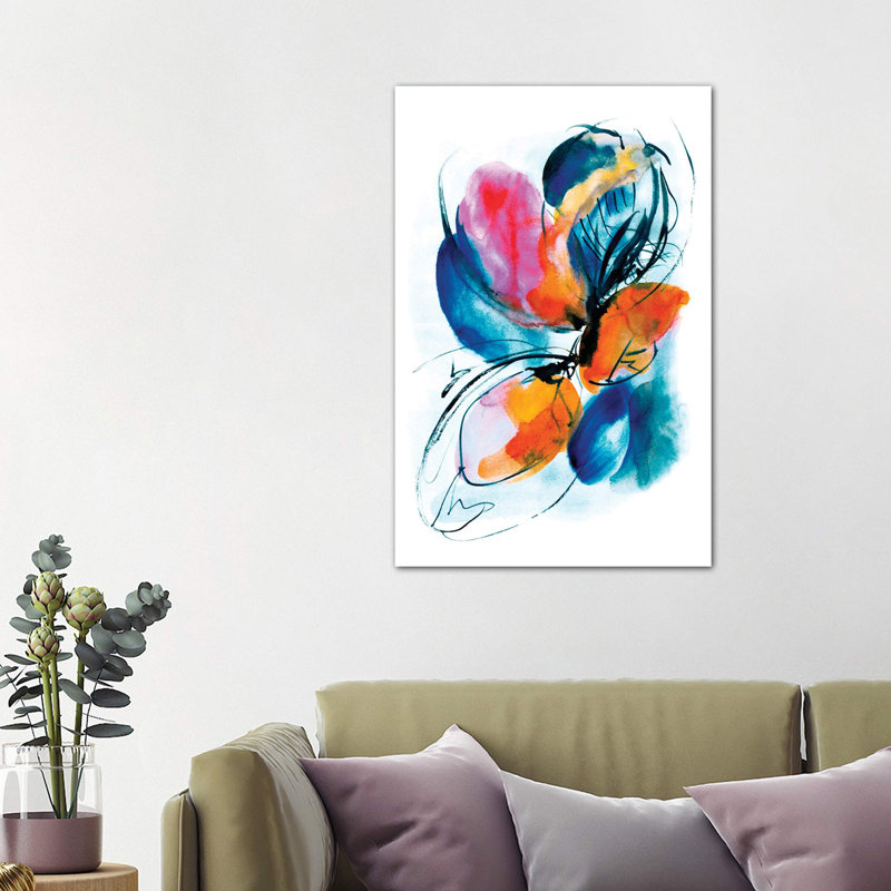 Deep Water by Lesia Binkin - Wrapped Canvas Painting, 101.6 cm H x 66.04 cm W x 3.175 cm D