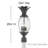 Plantation 25.25" Outdoor 12V Post Mount Lantern (Post Sold Separately)-52682421-52682422