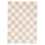 Supai Chequered Machine Tufted Shag Area Rug-1239767667