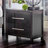 Nightstand, Transitional Style Bedside Table For Bedroom