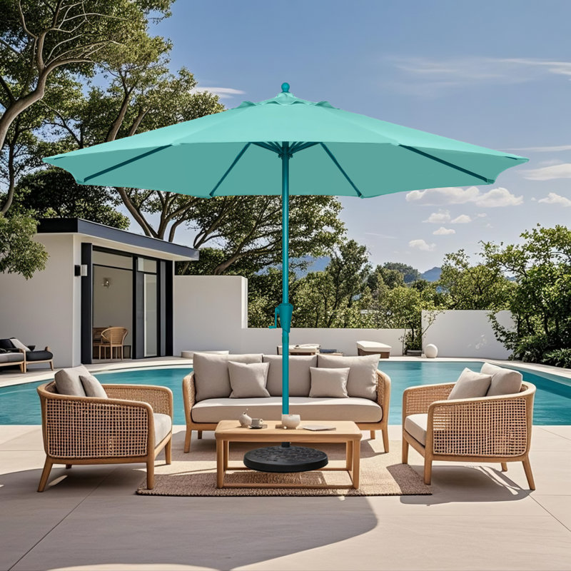 Parasol de marché 108 ", Bleu