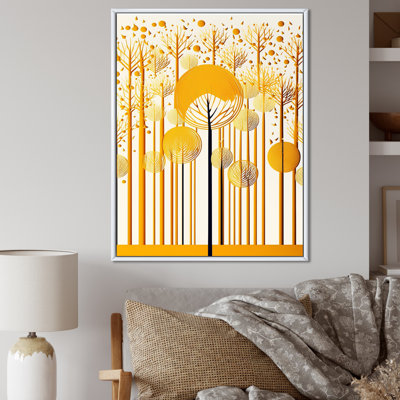 " Abstract Yellow Forest "