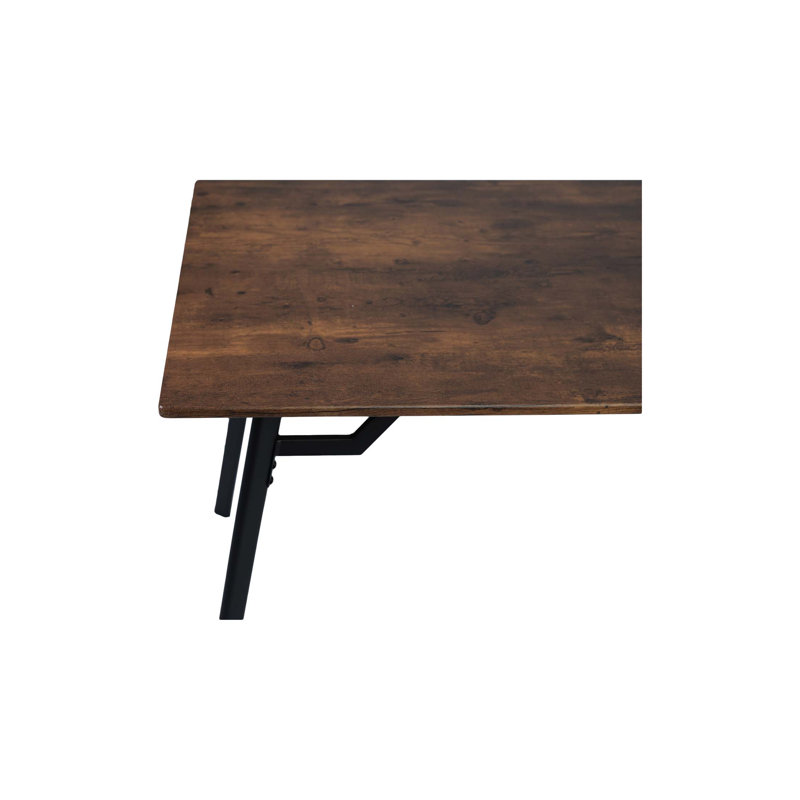 Ensemble de table de salle à manger moderne 4 pièces, avec 2 chaises et banc