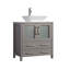Ensemble de meuble-lavabo simple avec miroir -116868046-27042726