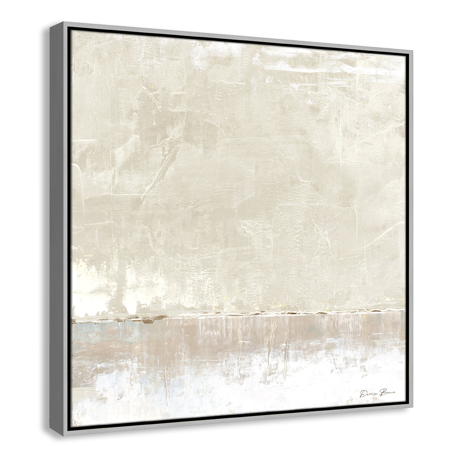 Delevan "Better Days" Print, 31.5" H x 31.5" W, Silver