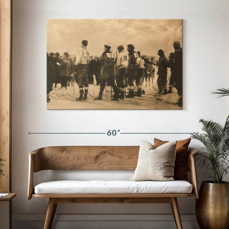 Sireci The Ski Start, 32" H x 48" W