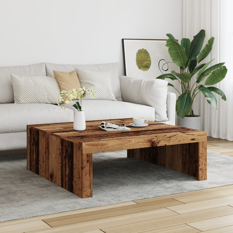 Ansela Coffee Table, Old Wood