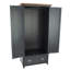 Sather 2 Door Solid + Manufactured Wood Wardrobe