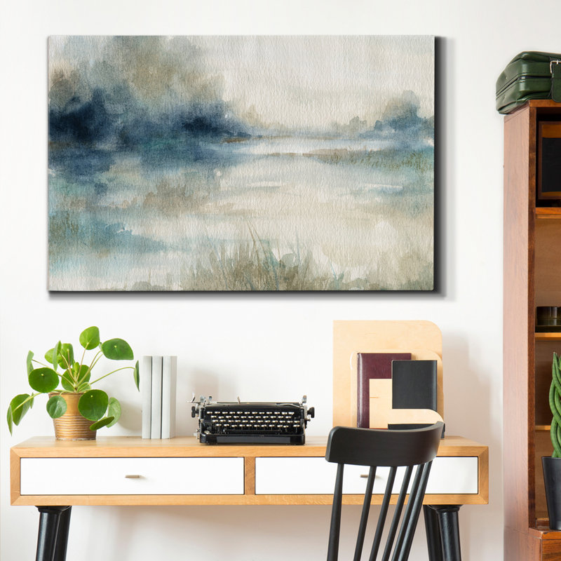 «Still Evening Waters II», reproduction sur toile tendue, H 24 po x l 36 po x P 1 po