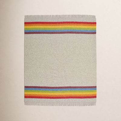 Shetland Wool Throw/Blankets Hand Woven Blanket